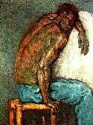 Paul Cezanne negern scipio Spain oil painting artist